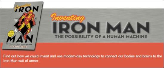 Cover of book, Introducing Iron Man: The Possibility of a Human Machine