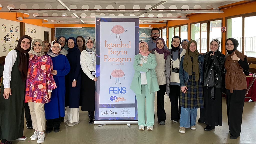 Group photo of event organizers and participants in Istanbul